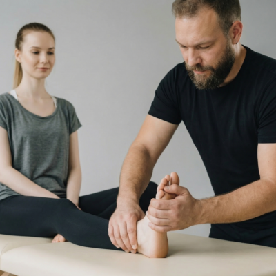 Skader i fod og ankel